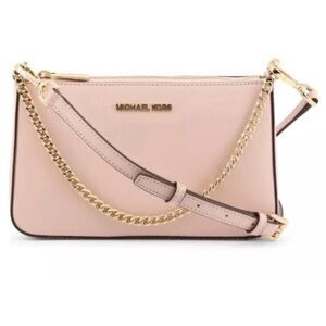 Michael Kors Jet Set Medium Saffiano Leather Crossbody Bag